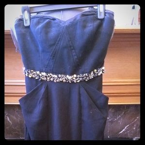 MM Couture by Miss Me black party dress NWT